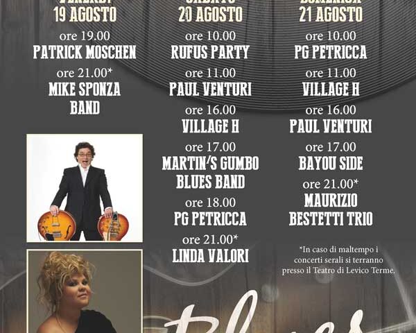 Levico Terme Blues Festival 2016: il blues sale in montagna