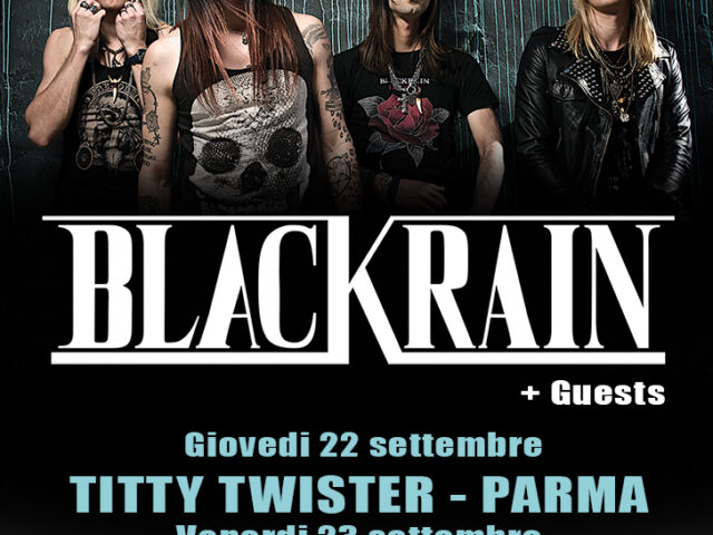 Blackrain in tour in Italia
