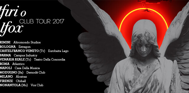 Afterhours: nel 2017 tour nei club