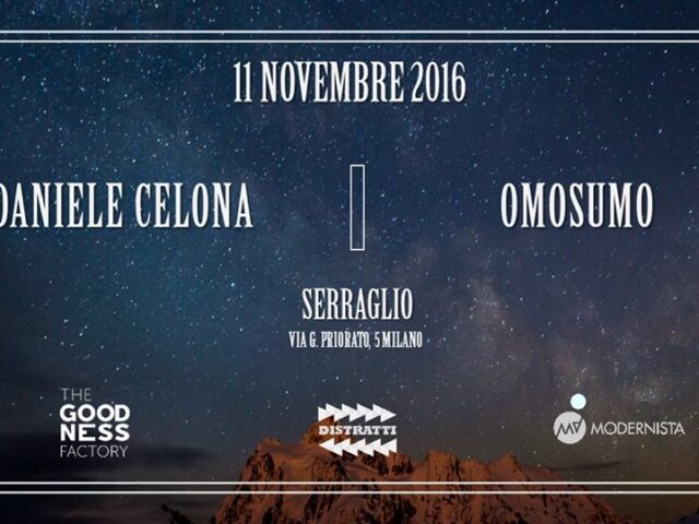 Omosumo e Daniele Celona in concerto al Serraglio