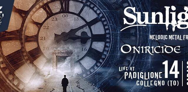 Sunlight, Oniricide e Peak al Padiglione 14 di Collegno (Torino)