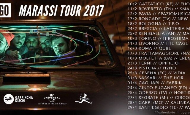 Gli Ex-Otago portano “Marassi” in tour