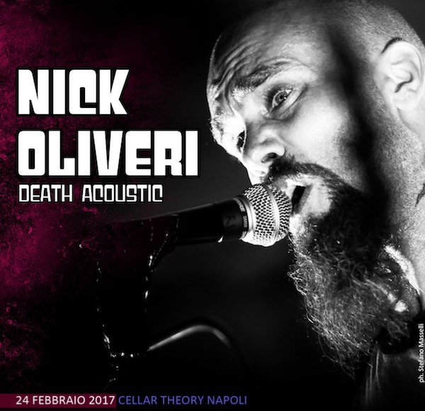 Nick Oliveri in tour in Italia