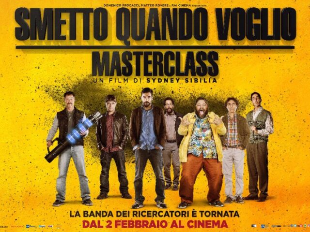 Scarda nella colonna sonora di “Smetto quando voglio – Masterclass”