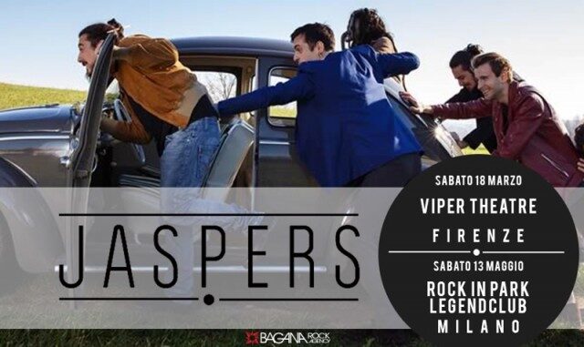 Jaspers: ecco le prime due date del tour