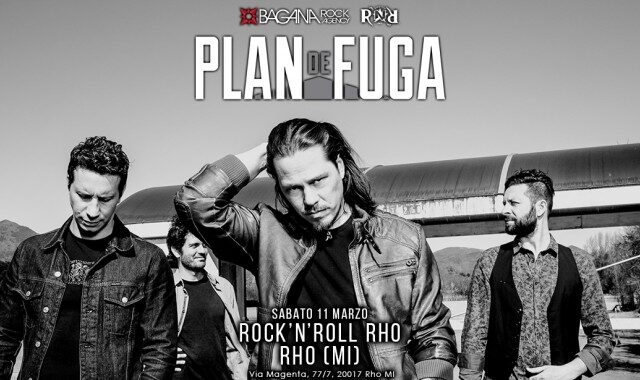 Plan de Fuga: sabato la data zero del tour