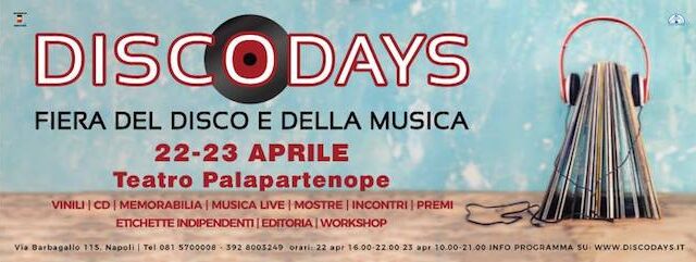 Discodays: il 22 e 23 aprile a Napoli la XVIII edizione
