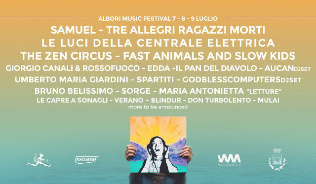 Albori Music Festival 2017: Samuel e TARM tra i protagonisti