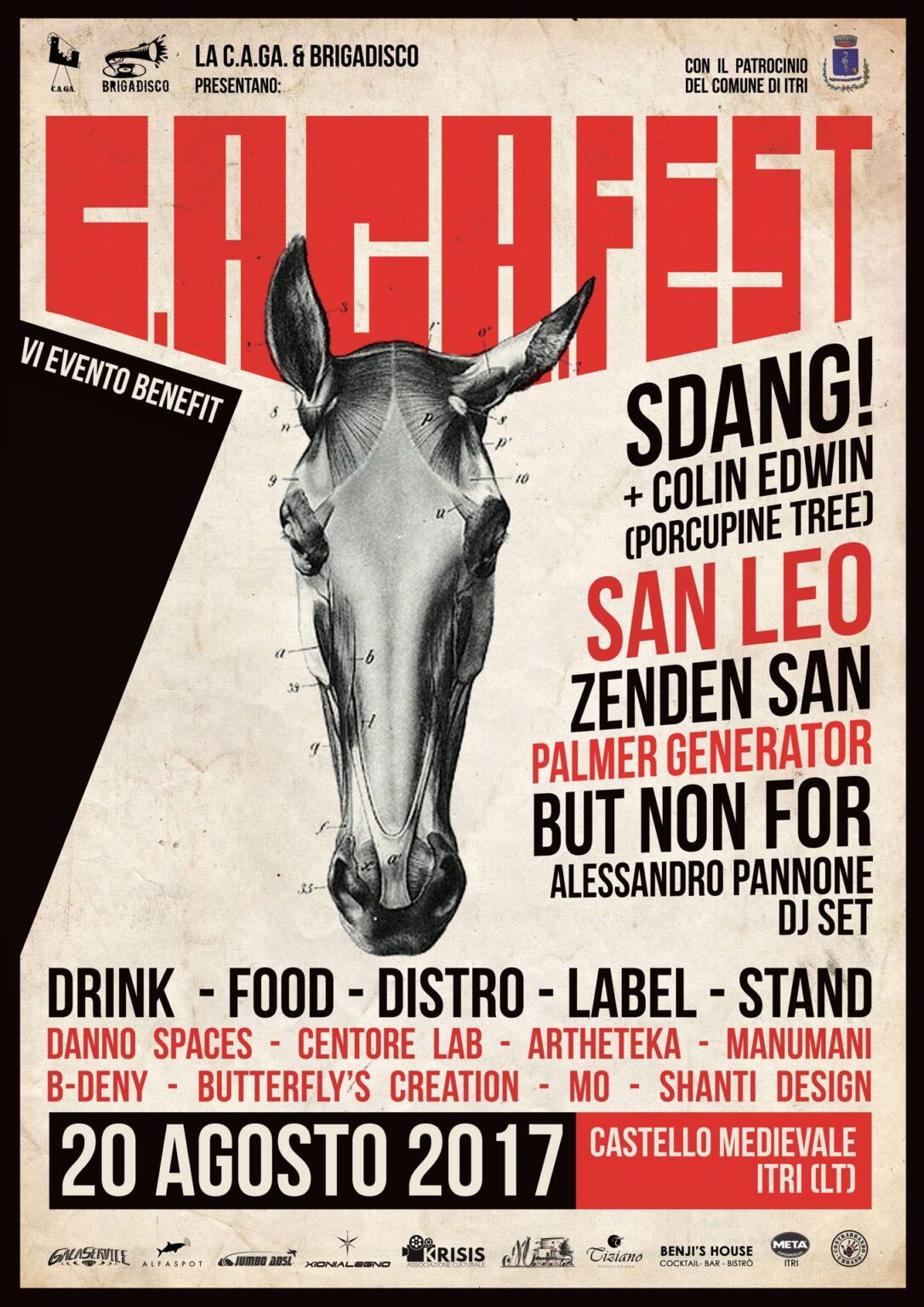C.A.GA Fest 2017: ecco la lineup