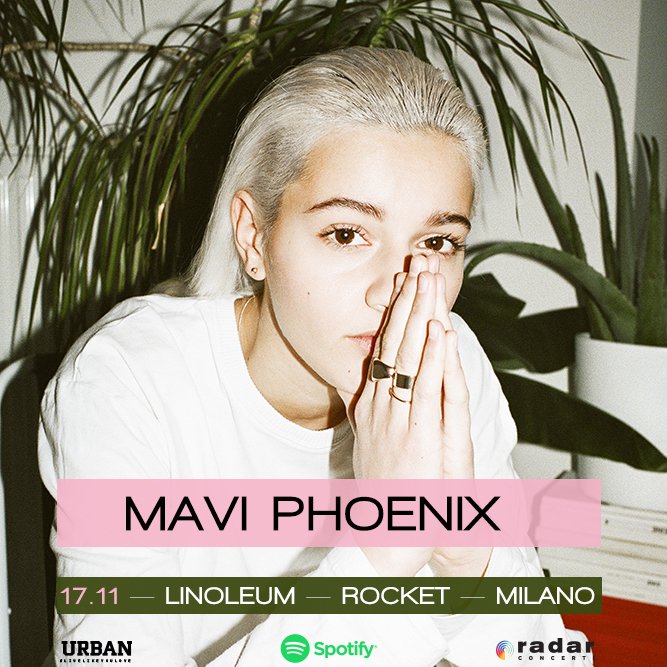 Mavi Phoenix: a novembre per la prima volta in Italia