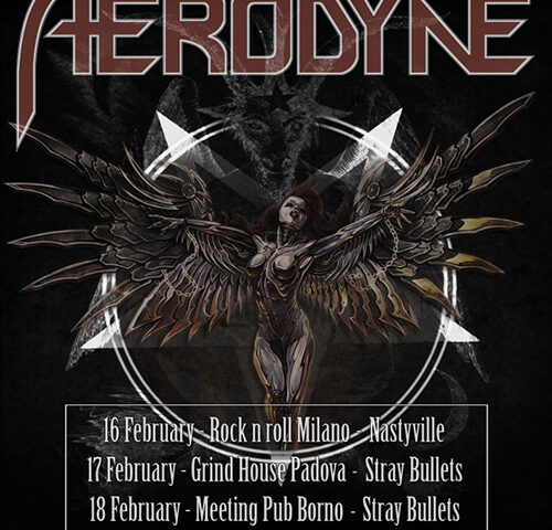 Aerodyne: tour italiano a febbraio 2018