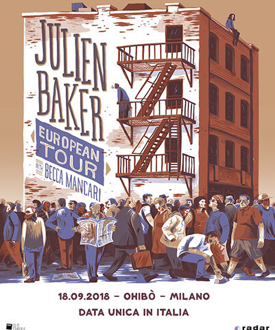 Julien Baker a Milano il 18 settembre