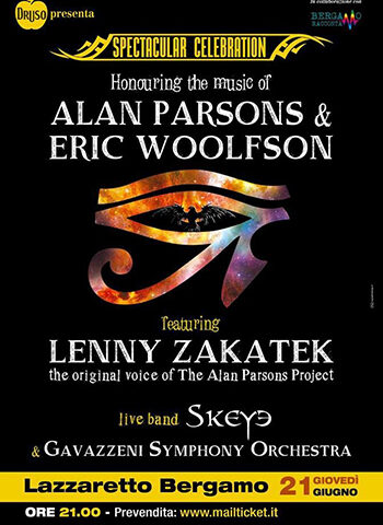Lenny Zanatek: la musica di Alan Parsons a Bergamo