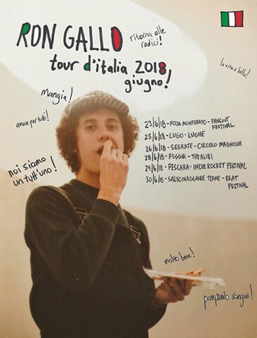 Ron Gallo: ecco le date del tour italiano