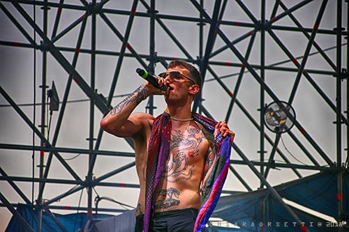 Achille Lauro @Goa Boa Festival 2018