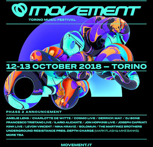 Movement Torino Music Festival 2018: annunciati i primi nomi