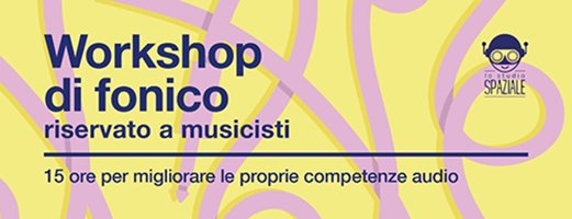 workshop di fonico