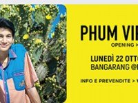 Bangarang 2018: a Genova apre Phum Viphurit