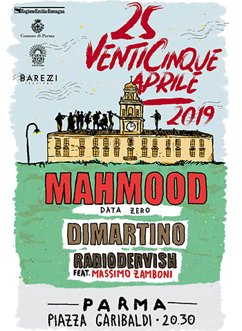 25 aprile a Parma con Mahmood, Dimartino, Radiodervish