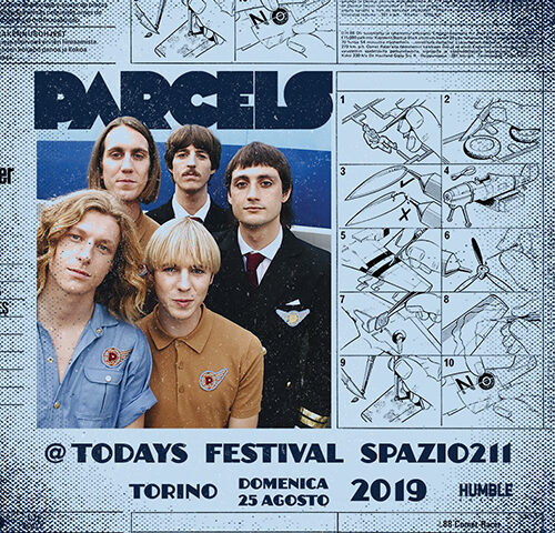 Parcels a Torino il 25 agosto