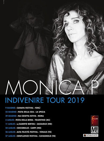 Monica P: le date del tour