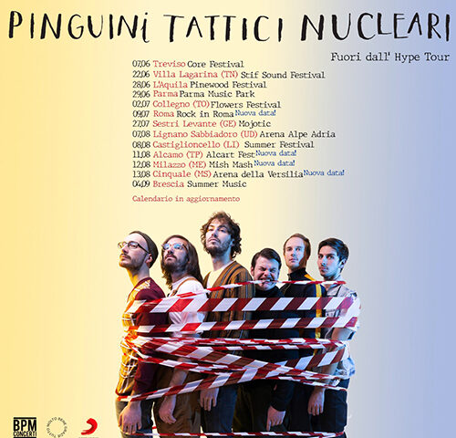 Pinguini Tattici Nucleari: le date del tour