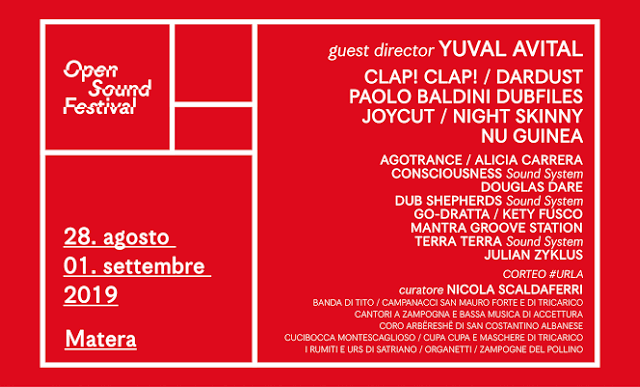 Open Sound Festival, a Matera tre giorni di musica tra elettronica e strumenti millenari