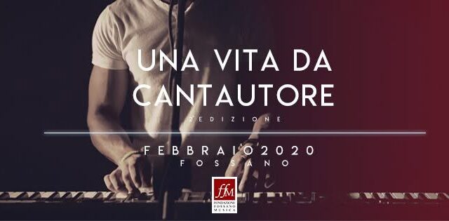 Una vita da cantautore 2020: aperte le iscrizioni