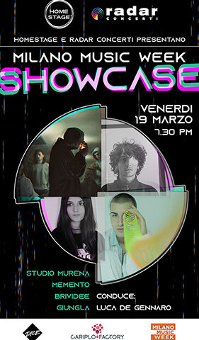 Milano Music Week Showcase: quattro artisti in streaming