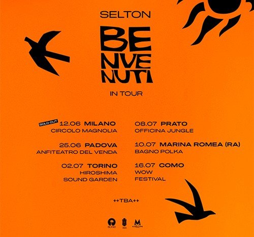 selton: annunciate le date del tour