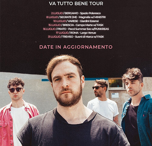 Cara Calma: annunciate le prime date del tour