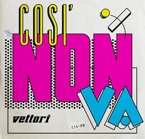 Vettori: “Così non va” è il nuovo singolo