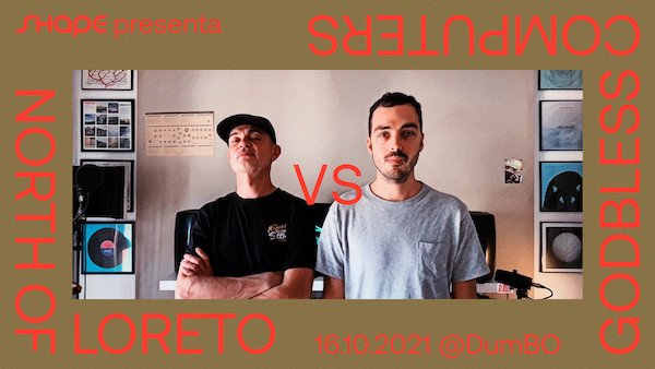 Godblesscomputers vs. North of Loreto il 16 ottobre a Bologna
