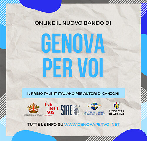 Genova per Voi 2022: aperte le iscrizioni