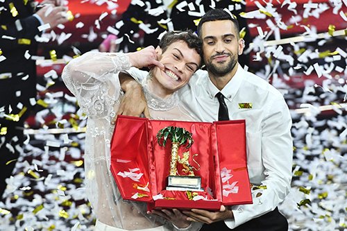 sanremo 2022 Mahmood e Blanco