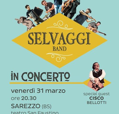 I Selvaggi in concerto a Sarezzo (Brescia)