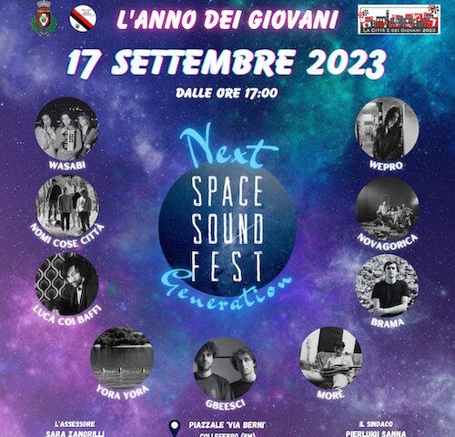 Space Sound Fest 2023: a Colleferro spazio per le nuove generazioni dell’indie