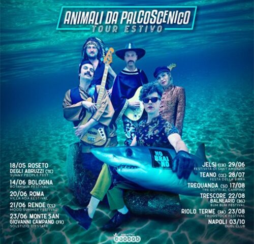 Nobraino: ecco l’Animali da Palcoscenico Tour Estivo