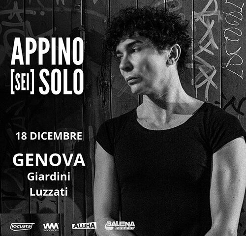 Appino live ai Giardini Luzzati di Genova