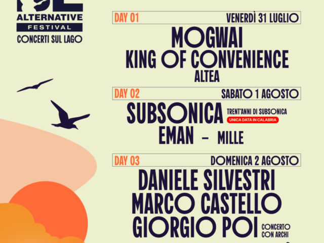 Be Alternative Festival 2026: Silvestri, Giorgio Poi, Mille, Marco Castello e molti altri #livedellasera