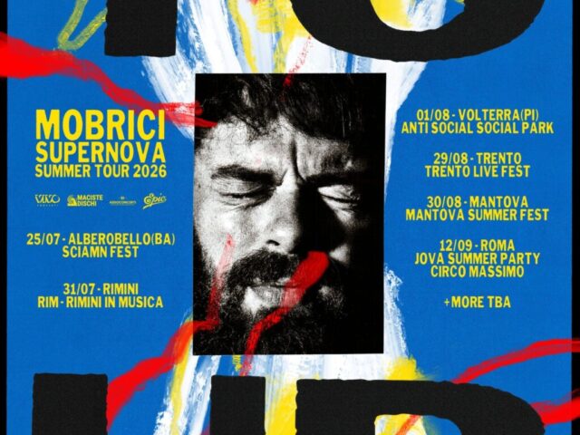 Mobrici annuncia le date del Supernova Summer Tour #livedellasera