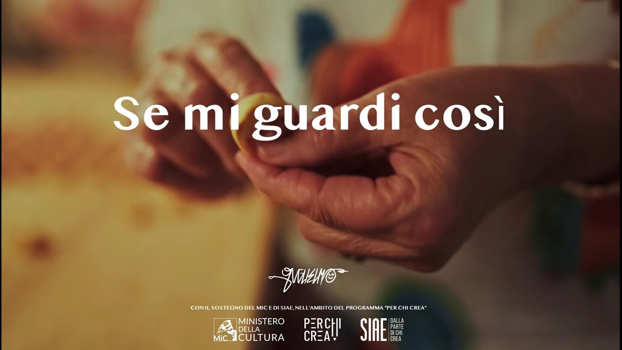 Guglielmo: “Se mi guardi così” è il nuovo video