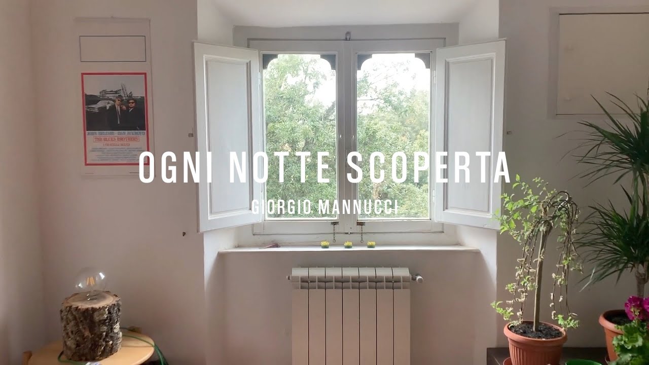 Giorgio Mannucci: “Ogni notte scoperta” è il nuovo video #trakoftheday