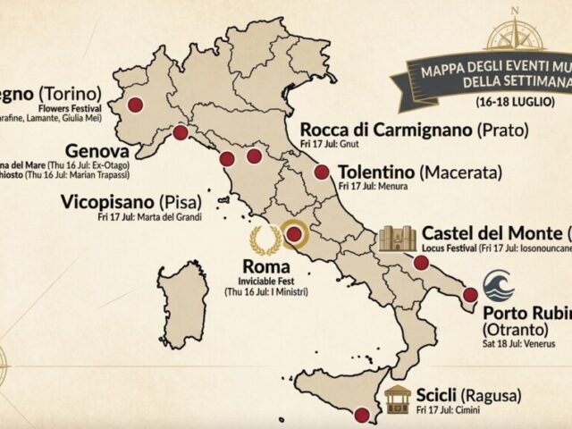 Sottopalco: 16-21 luglio