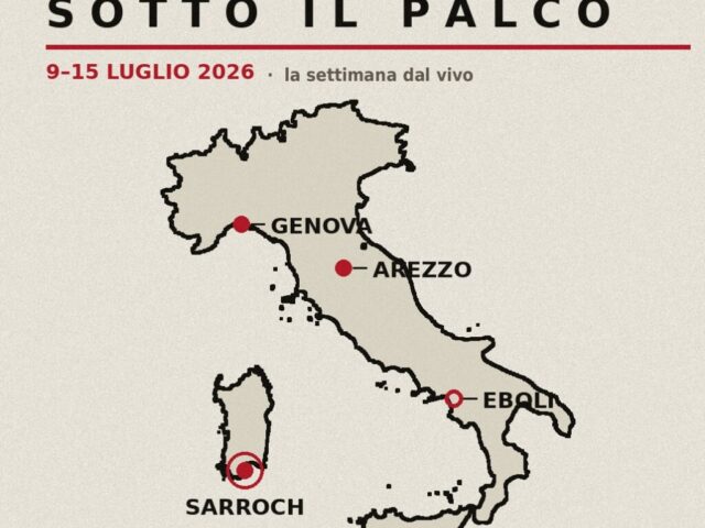 Sottopalco: 9-15 luglio 2026