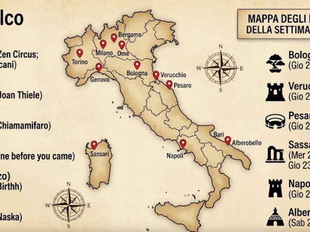 Sottopalco: 22-25 luglio