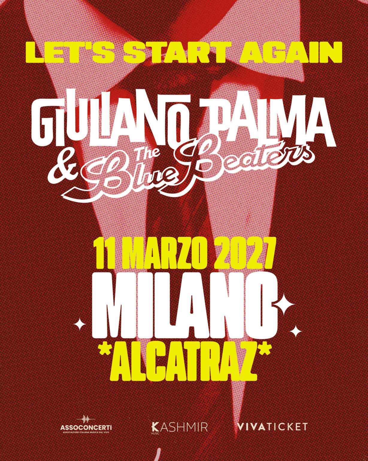 Giuliano Palma & The Bluebeaters in concerto a Milano l’11 marzo #livedellasera